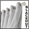 Cortina blackout Quarto apartamento Veneza 6 x 2,50 branco - 3