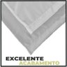 Cortina blackout Quarto apartamento Veneza 6 x 2,50 branco - 4
