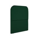 Ver imagem 2 de Cabeceira Estofada Solteiro Alana 90cm Suede Verde