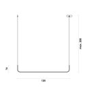 Ver imagem 3 de Pendente Colchete 1xled 20w Bella Iluminação