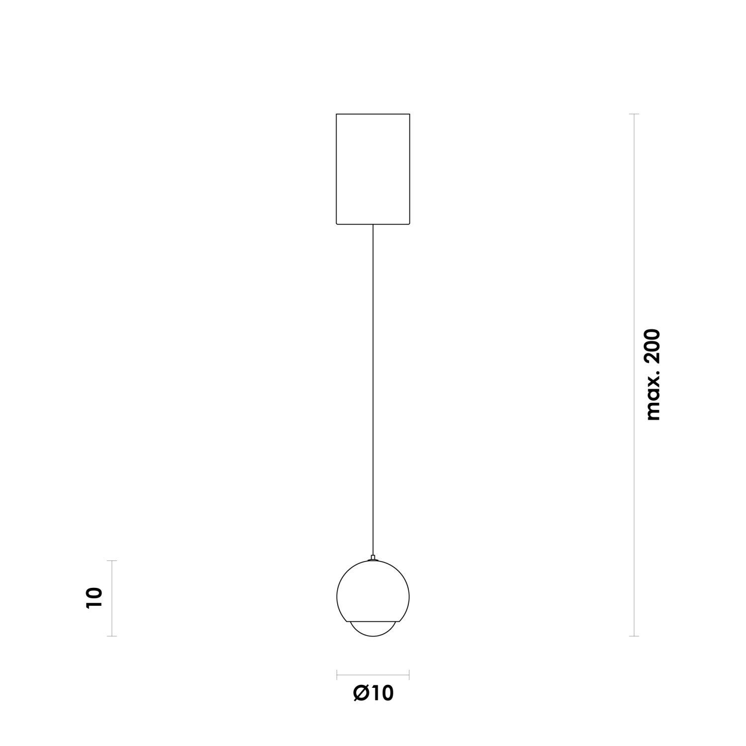 Luminária Pendente Elastic French 1xled 5w - 5