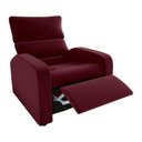 Ver imagem 2 de Poltrona do Papai Reclinável Kwid Veludo Vermelho Matrix