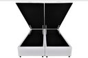 Ver imagem 3 de Cama Box Baú King-size 193x203 Reforçada Fabricação Própria - Corino Branco