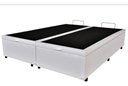 Ver imagem 2 de Cama Box Baú King-size 193x203 Reforçada Fabricação Própria - Corino Branco