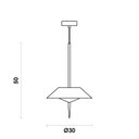 Ver imagem 2 de Pendente 1x Led 10w Flugo Bella Iluminação