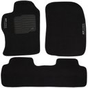 Ver imagem 3 de Jogo de Tapete Automotivo Carpete New Civic 2014 À 2016 Soft Logo Bordado Preto 3 Peças S/m Soft Pre