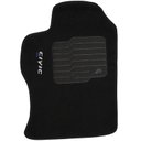 Ver imagem 4 de Jogo de Tapete Automotivo Carpete New Civic 2014 À 2016 Soft Logo Bordado Preto 3 Peças S/m Soft Pre