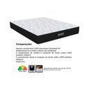 Ver imagem 2 de Cama Box Casal: Colchão Espuma D45 Orthoflex Bari + Base Crc Suede Black (138x188)