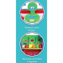 Mercadinho Play Time Infantil Completo Cotiplás - 3