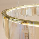 Ver imagem 4 de Lustre Pendente Gonna Dourado / Champanhe 1Xled 36W