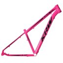 Ver imagem 3 de Bicicleta Aro 29 Krw Alumínio 24 Vel Freio a Disco X52 Cor:rosa/preto;tamanho Quadro:15.5 Rosa/