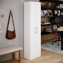 Ver imagem 1 de Armário Multiuso 2 Portas 4 Prateleiras Office - Branco