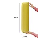 Ver imagem 4 de Painel Modulado Nashira 60x20 Cm / N-035 Veludo Amarelo