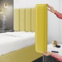 Ver imagem 1 de Painel Modulado Nashira 60x20 Cm / N-035 Veludo Amarelo