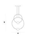 Ver imagem 5 de Pendente Mondo 1xled 30w Bella Iluminação