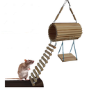 Ver imagem 6 de Brinquedo Aves Roedores playground toca casinha ponte escada