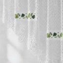 Ver imagem 7 de Cortina Bando Renda Cascata Cozinha Costela Adão 3,15x0,95