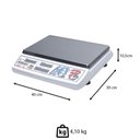 Ver imagem 3 de Balança Digital 15kg Comercial Gural Eletrônica Ese-15 Wb com Bateria Incorpada B001