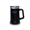 Ver imagem 3 de Duas Canecas Térmica para Chopp com Tampa Smart Cup Ichef 710 ml | Preto