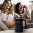 Ver imagem 7 de Duas Canecas Térmica para Chopp com Tampa Smart Cup Ichef 710 ml | Preto