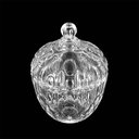 Ver imagem 2 de Potiche Decorativo de Cristal Jaguar 10,8x14,5cm Lyor