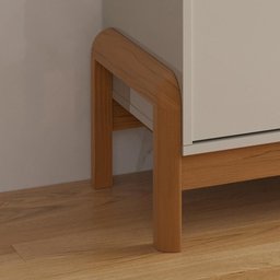 Rack para Tv até 70" Elegance Lukaliam Móveis 1 Porta 2 Gavetas - 6