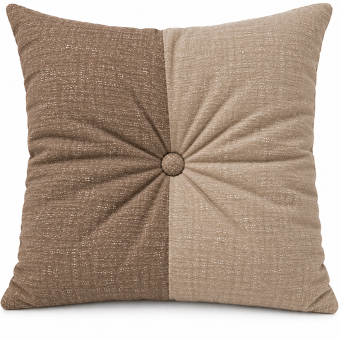 Almofadas com Botão para Sofás e Camas Decorativas un. Diversas Cores Macias:2CORES