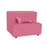 Escada Pet 2 Degraus para Cachorros Almofadada em Veludo Várias Cores Rampa Brinde Pet Luxo Conforto - 1