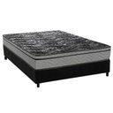 Ver imagem 1 de Conjunto Box Casal: Colchão Anatômico Paropas D28 Conforto Ultra Firme + Base Crc Suede Black (