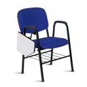 Ver imagem 2 de Cadeira Universitária para Auditórios Linha Hotel Azul