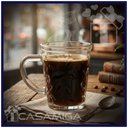 Ver imagem 4 de Kit 6 Xícaras Caneca Café Expresso Estampa Coffee Vidro