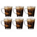 Ver imagem 1 de Kit 6 Xícaras Caneca Café Expresso Estampa Coffee Vidro