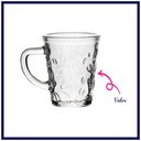 Ver imagem 3 de Kit 6 Xícaras Caneca Café Expresso Estampa Coffee Vidro