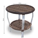 Ver imagem 3 de Conjunto 4 Poltronas 1 Mesa Centro Tecido Maui Preto
