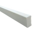 Ver imagem 1 de Rodameio Poliestireno 3cm Liso Branco 30003 Arquitech 2 Metros