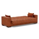 Ver imagem 4 de Sofá Cama 02 lugares Lisboa Corano Nozes - D’Rossi