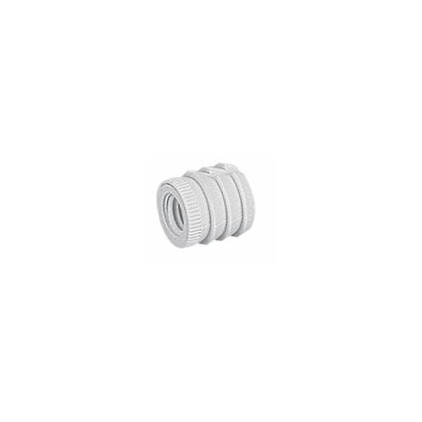 Bucha Plastica Cilíndrica N°33 Hettich Branca (Kit Com 500 Un)