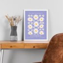 Ver imagem 2 de Quadro Flower Market Florida - Margaridas 45x34cm - com Vidro:moldura Preta