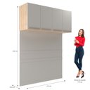 Ver imagem 3 de Módulo Ponte Aéreo 150cm MDP San Diego