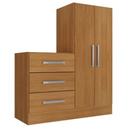 Cômoda 2 Portas 3 Gavetas Dunas - 3