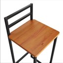 Ver imagem 4 de Banqueta Alta para Bistrô em Ferro