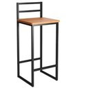 Ver imagem 1 de Banqueta Alta para Bistrô em Ferro