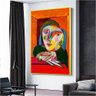 Quadro Pablo Picasso Retrato De Maria Teresa Walter Dois:150x100/DOURADA - 6