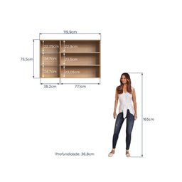 Conjunto de Cozinha 2 Gavetas 2 Fornos Isabelle Ii - 17