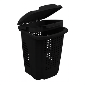 Roupeiro Telado Astra Cesto 70l:preto