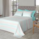 Ver imagem 4 de Jogo de Cama King Size 200 Fios Fiori - Isabela (7860)