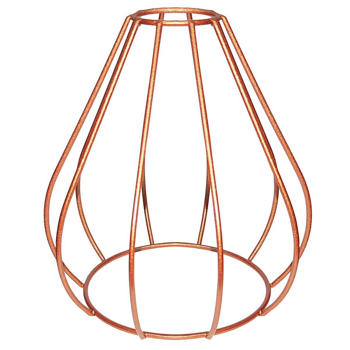 Cupula de Aramado Teardrop Cobre para Pendentes e Abajur P - 1