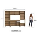 Ver imagem 5 de Cozinha Completa Modulada 4 Peças com Torre Quente para 2 Fornos e Paneleiro Duplo Veneza Modulada