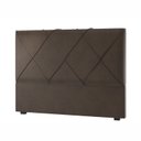 Ver imagem 3 de Cabeceira para Cama Box Queen Veludo Café Elegance Viero Móveis