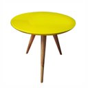 Ver imagem 5 de Mesa Lateral Redonda com Vidro 60x60 EX Mesa Lateral c/ Vidro